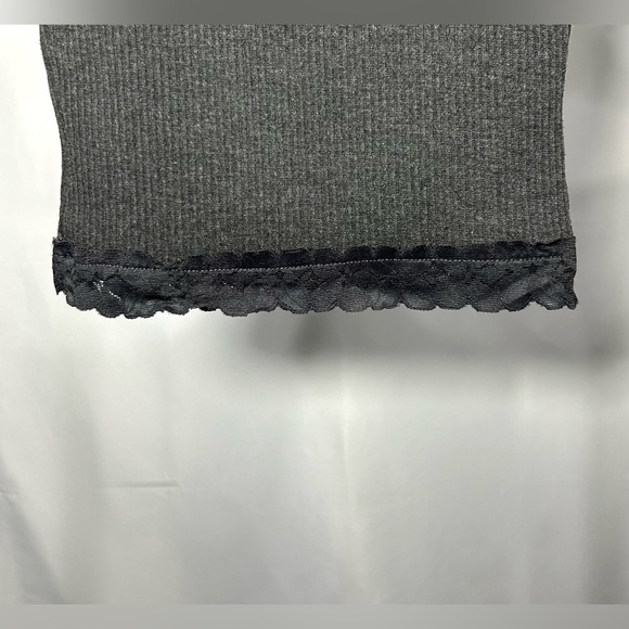 White Fox Grey Lace-trim Cami Sz XS - Picture 8 of 12